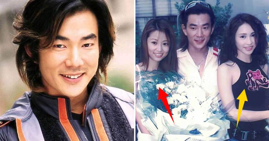 2001年《新楚留香》劇組留下的珍貴合影,任賢齊左右的「兩位美女」,還有人能叫出她們的名字嗎?