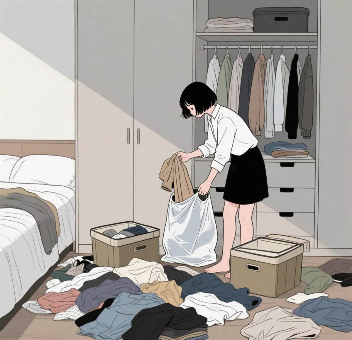 衣櫥管理術:把衣服越變越少,卻每天都更會穿!
