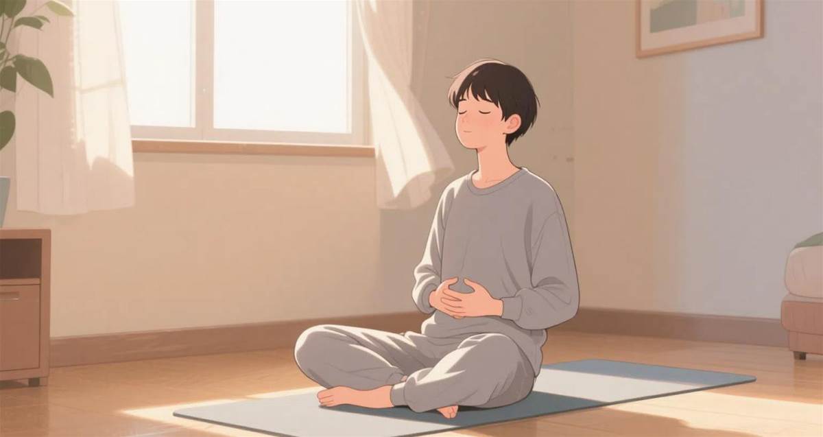 壓力大?5 分鐘居家自我放鬆法