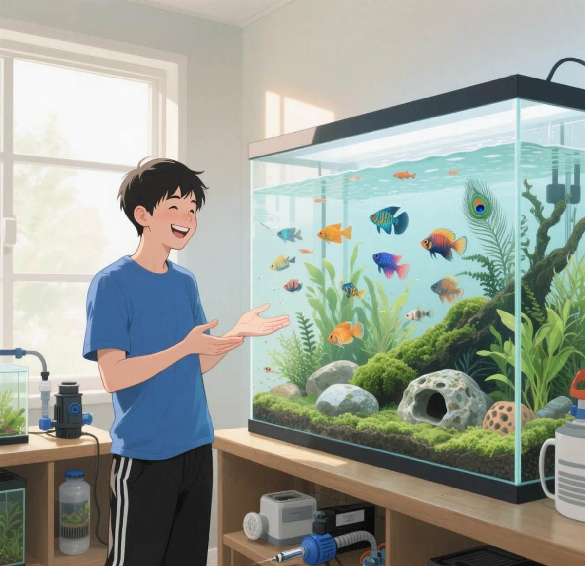 養魚入門：打造健康水族箱的實用技巧